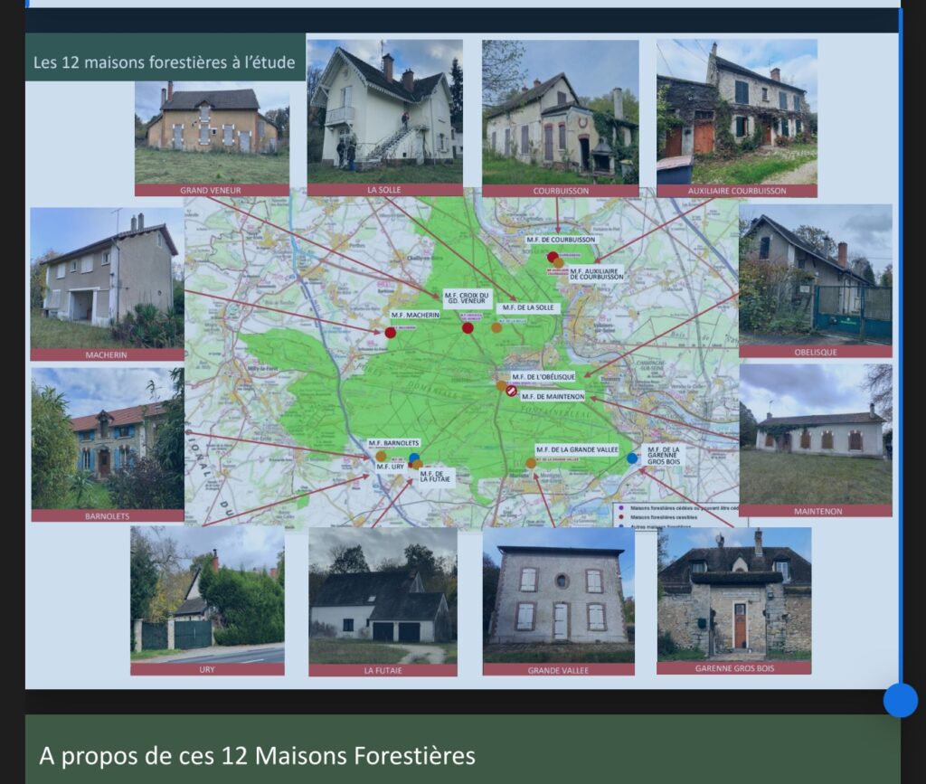 Réseau des maisons forestières