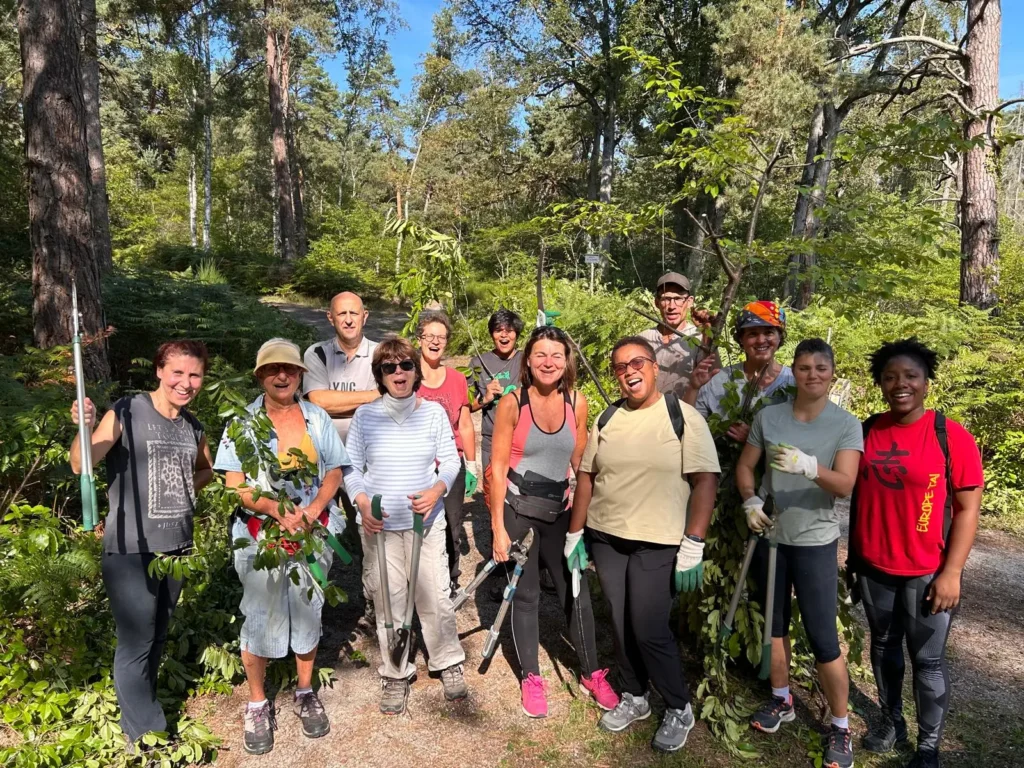 bénévoles forêt de fontainebleau